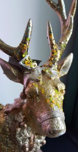 Stag Gold & Silver van Gisela Graham, foto 2