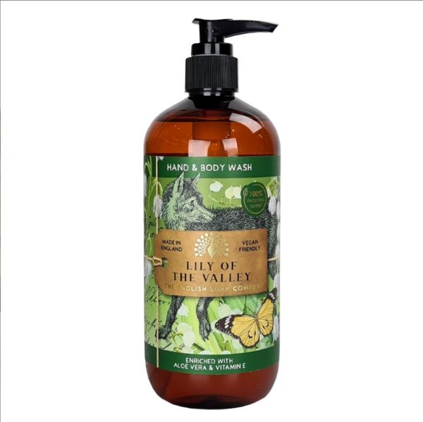 Lily of the Valley Hand & Body Wash van The English Soap Company