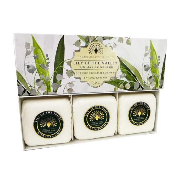 Lily of the Valley zeepjes in luxe geschenkdoos | The English Soap Company