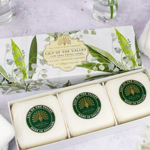 Lily of the Valley zeepjes in luxe geschenkdoos van The English Soap Company, foto 2