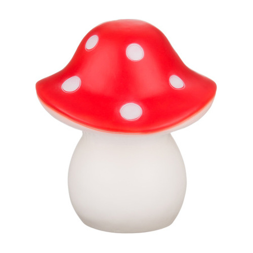 Heico Rode Polka Paddenstoel Lamp