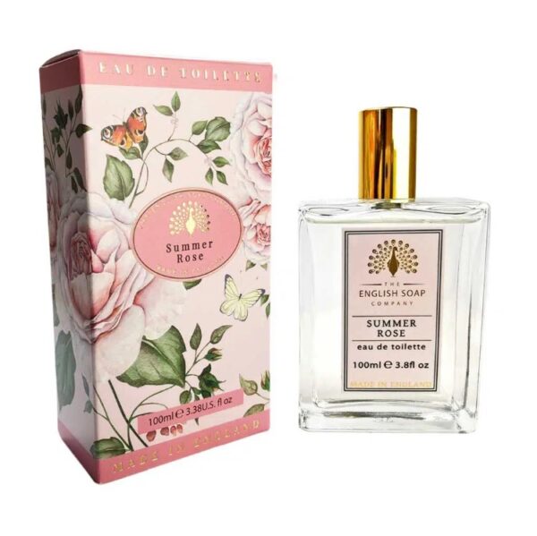 Summer Rose Eau de Toilette 100ml van The English Soap Company