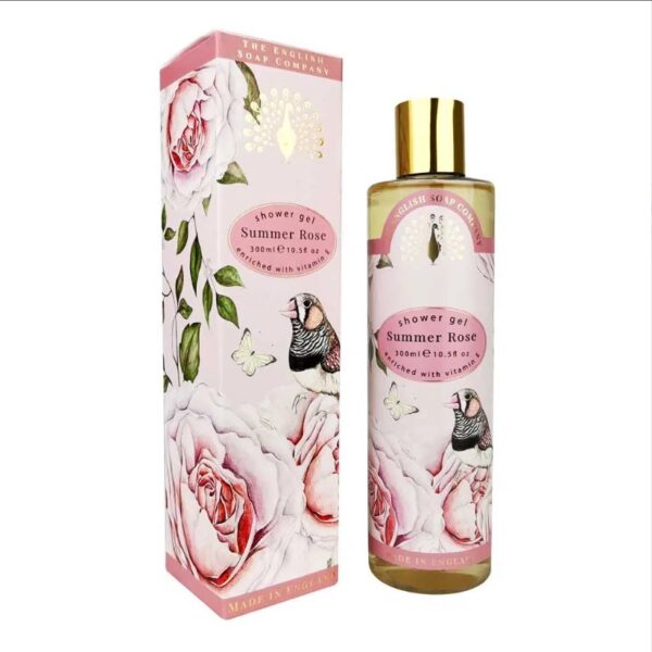 The English Soap Company Summer Rose Showergel 300ml